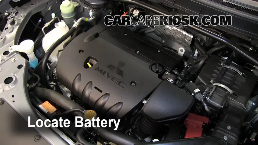 2010 Mitsubishi Outlander ES 2.4L 4 Cyl. Battery
